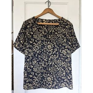 Classic Floral Sunflower Blouse